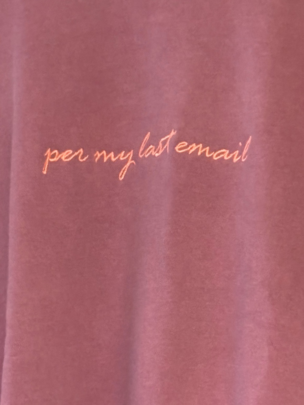Per my last email graphic sweatshirt EUC - Picture 4 of 6